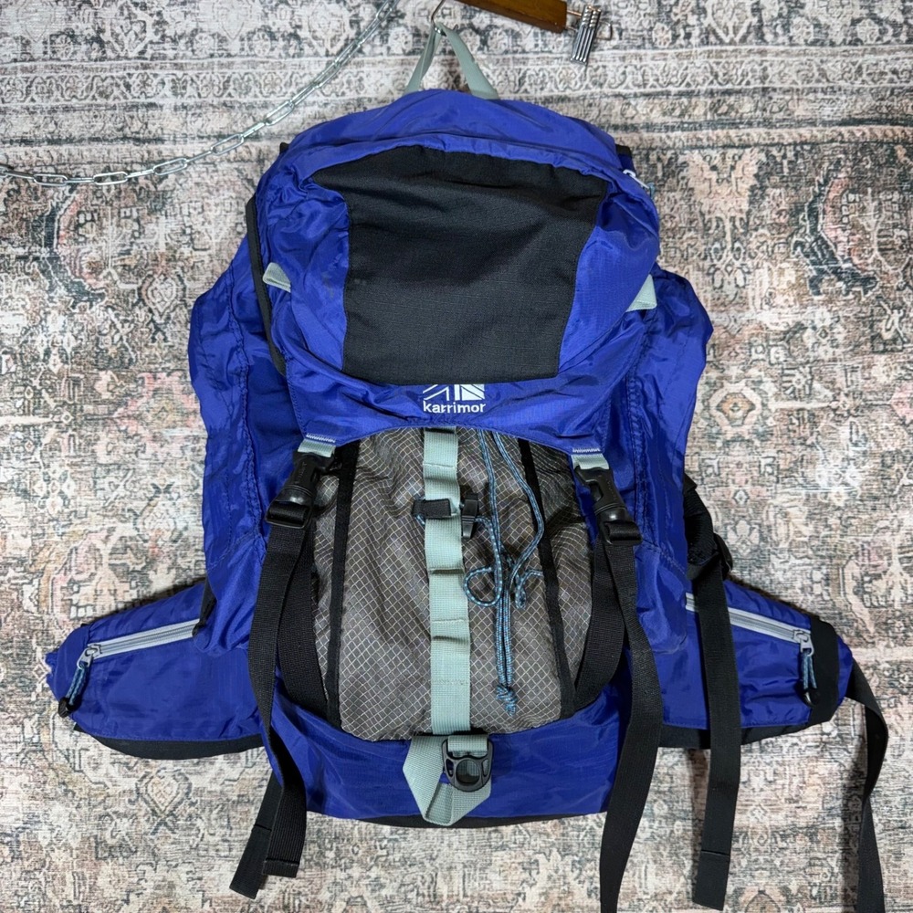 Karrimor Ocelot 45 Superwick Hiking Backpack Blue Technical Rucksack